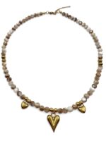CARAMEL GOLD HEARTS