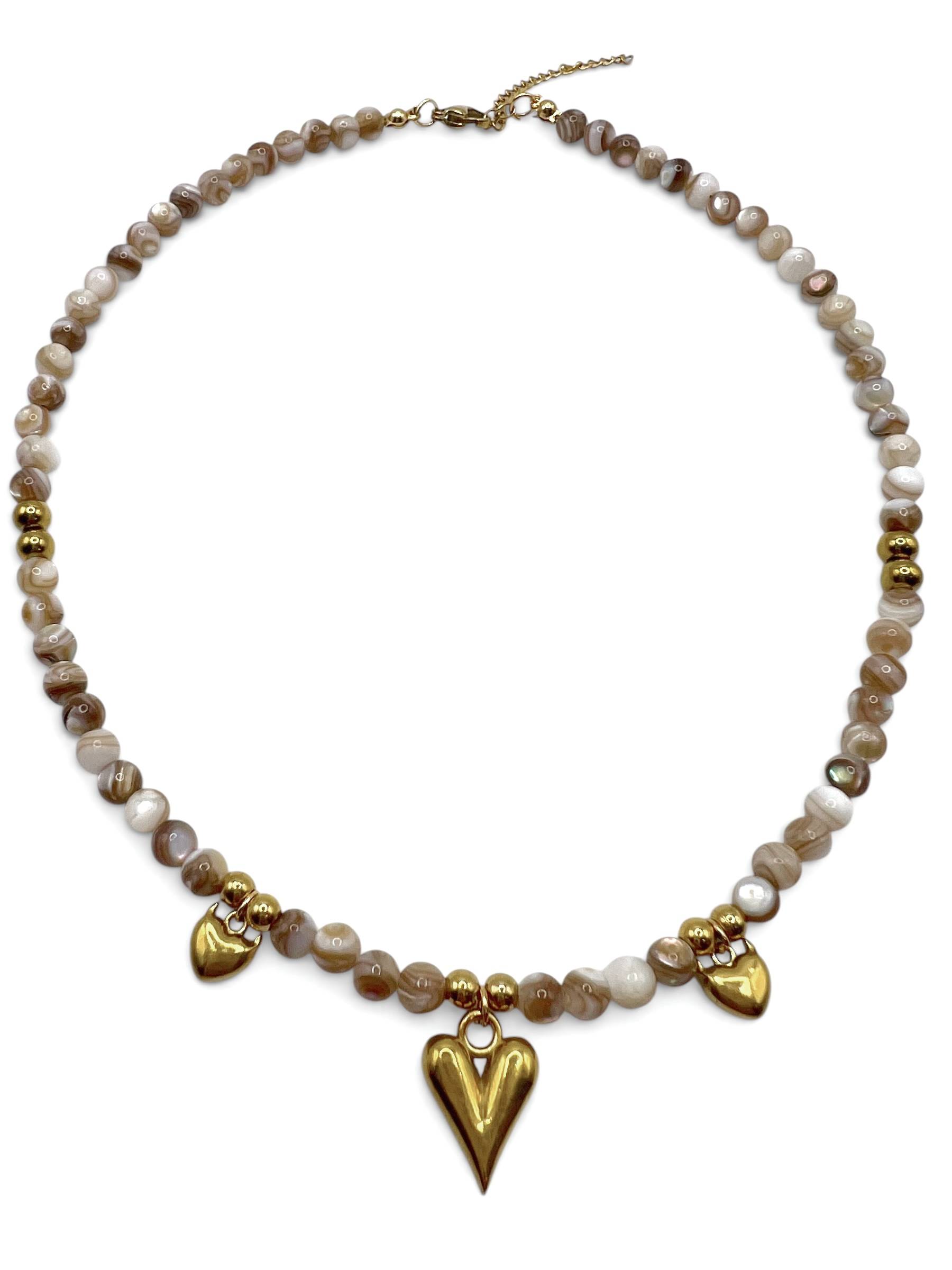 CARAMEL GOLD HEARTS CARAMEL GOLD HEARTS