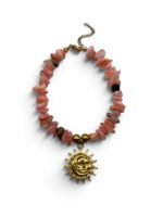 CORAL GOLD ECLIPSE BRACELET