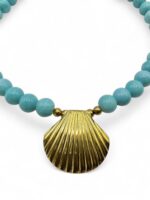 CYANIS GOLD SEASHELL - Image 2