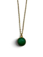 EMERALD HALO PENDANT