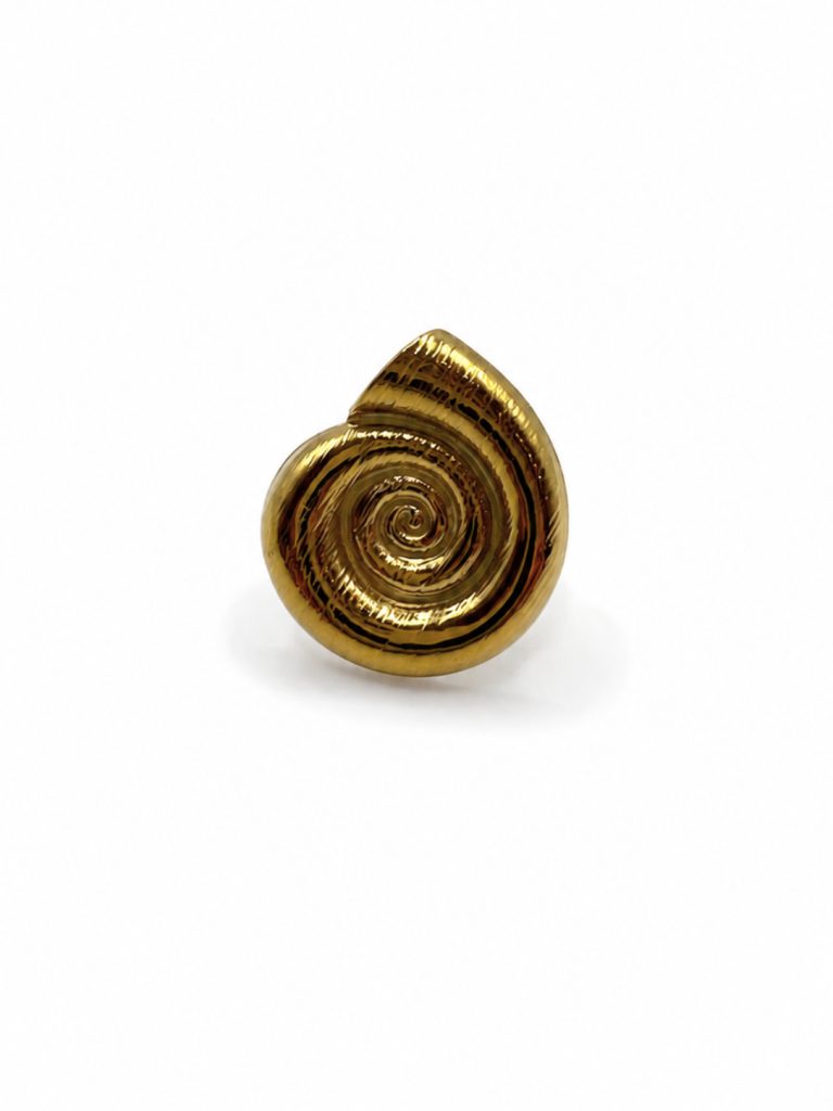 GOLD NAUTILUS RING