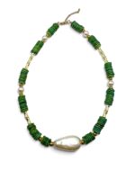 GREEN HEISHI BEADS