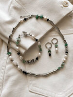 MIRAGE SILVER HOOPS - Image 2