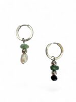MIRAGE SILVER HOOPS