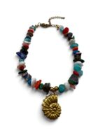 MOSAIC GOLD SHELL BRACELET