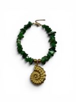 MOSS GOLD SHELL BRACELET
