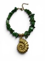 MOSS GOLD SHELL BRACELET - Image 2