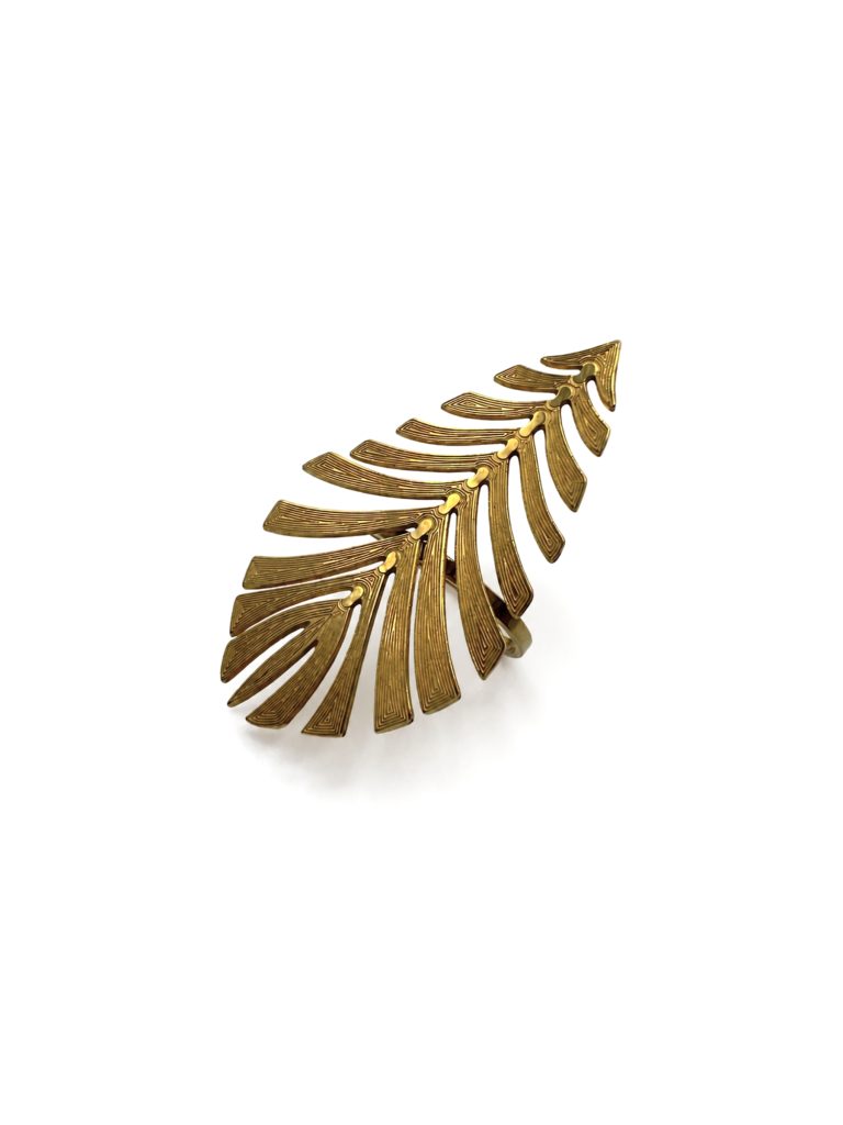 PALM LEAF RING