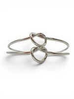 SILVER KNOT CUFF