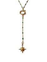 STATEMENT Y GREEN NECKLACE - Image 3