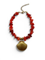 SUNFIRE GOLD SHELL BRACELET