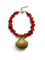 SUNFIRE GOLD SHELL BRACELET