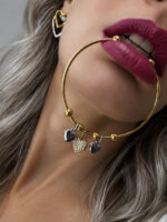 TRIPLE HEART CUFF