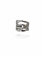 RIPPLE SILVER RING - Image 3