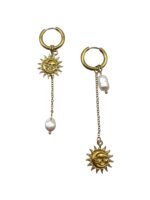 RIVIERA GOLD HOOPS