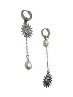 RIVIERA SILVER HOOPS - Image 2