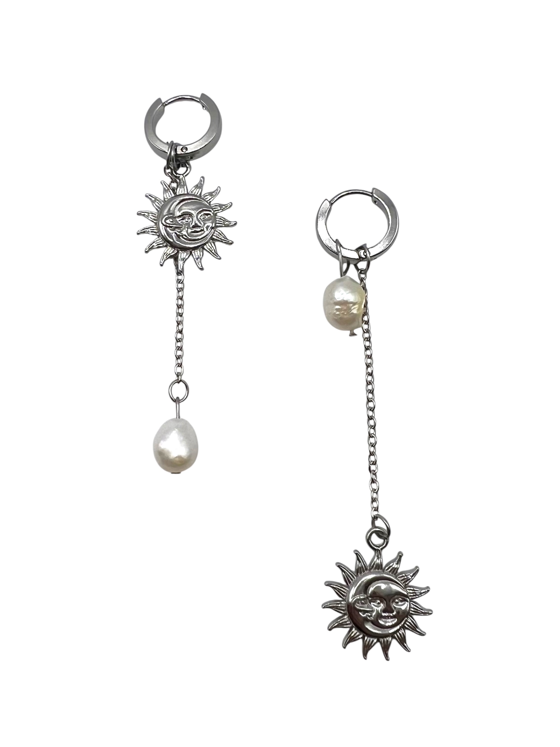 RIVIERA SILVER HOOPS - PLE-RISH-22 RIVIERA SILVER HOOPS - Image 1