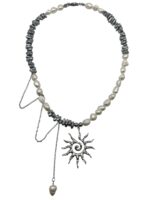 SILVER SOLEIL NECKLACE