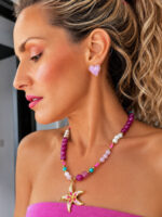 LAVENDER LOVE STUDS - Image 2