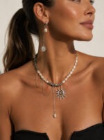 SILVER SOLEIL NECKLACE