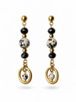 BLACK DALMÈA EARRINGS - Image 2
