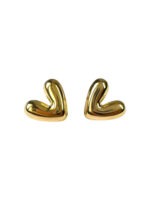 BOLD G HEARTS STUDS - Image 2
