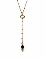 STATEMENT Y BLACK NECKLACE - Image 4